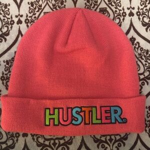 Hustler Hollywood Vibrant Pink Beanie